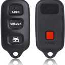 MechanMagic 2PCS Key Fob Remote Replacement Fits for Toyota 4Runner 1999 2000 2001 2002 2003 2004 2005 2006 2007-2009/Sequoia 2001-2007 HYQ12BBX Keyless Entry Remote Control HYQ12BAN/HYQ1512Y