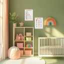 2 PCs Number Shapes Poster, Playroom Decor, Toddler Learning Posters, Toddler Room Decor, Nursery Art, Educational Hanging Wall Decor Alphabet Banner Paintings Wall Decor, Classroom Homeschool Decor