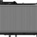 SCITOO Automotive Replacement Engine Radiators Assembly for Subaru for Impreza 2008 2009 2010 2011 2012 2013 2014 H4 2.5L Turbocharged, Replace 13091