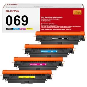 069 Toner Cartridge Set MF753Cdw - 2 Pack Replacement for Canon 069 Toner Cartridge Set 069H Works for Canon Color ImageCLASS Mf753cdw MF751Cdw MF752Cdw LBP674Cdw MF752Cdw MF756Cx LBP673Cdw (B/C/Y/M)