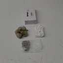 Woanger 32 Pieces Halloween Skull Decor Mini Skull Props Sets, Mini Plastic Skeleton Head and Hands Plastic Bones Skeleton Costume Bones for Halloween Party Photo Prop(Classic)