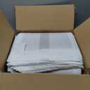 100 Pcs 14" x 11.5" x 12" Half Tray Catering Bags, Takeout Bags, Bulk Catering Bag for Food Delivery with Cardboard Bottom and Soft Loop Handles for Restaurant, Retail, Business