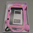 Kids Tablet, 7 inch Tablet for Kids 2-10, Educational Learning Toddler Tablet Android 11, 3GB RAM+32GB ROM Storage, Google Play YouTube (Pink)