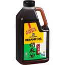 Kikkoman  No Preservatives Added Non-GMO Toasted Sesame Oil, Perfect for Grilling, Baking & All-Purpose Seasoning for Cooking - 1.25 Quarts