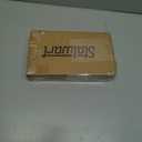 Cordless Electric Scissors with Two Blades - Fabric, Leather, Carpet, Cardboard and Box Cutter - 3.6V Lithium-Ion Rechargeable Battery by Stalwart (Red)