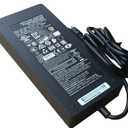 PowerTech AC Adapter - Power Supply for LG 34WN80C-B & 34WN80C Curved UltraWide Monitor, 34W, 5V DC, Black, Barrel Connector