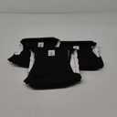 CuteBone Dog Diapers Male Washable Belly Band for Male Dogs Wraps Black 3pcs a Pack DM44L (L(17"-21"))