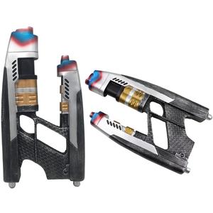 2PCS Resin 1:1 Replica Blaster Toys for Adults Superhero Black Star Cosplay Props Halloween Costume Accessories