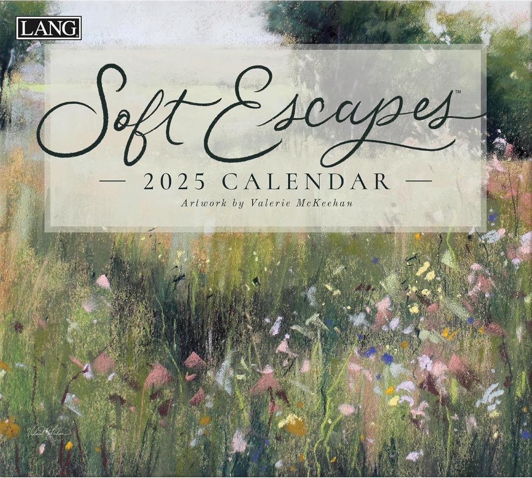 LANG Soft Escapes 2025 Wall Calendar (25991002029)