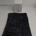 Extra Small Dog Bed - Soft Crate Pad, Washable & Anti-Slip, Dark Gray, 22 inch