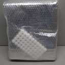 Reflective Window Insulation Foil, Double Side Aluminum Foil Bubble Insulation for Windows, RVs, Garages Door (48in x 10ft)