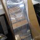 Floor Mirror, Full Length Mirror with Stand, Arched Wall Mirror Full Length, Black Floor Mirror Freestanding, Wall Mounted for Bedroom Living Room, Black (59"L x 18"W)