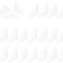 uxcell 60Pcs Triangle Glass Corner Protector, 0.31 x 1.38 Inch Plastic Glass Table Corner Protector Transport Corner Guard for Glass, Ceramics, Wood, and Steel(Right Angle, Clear)