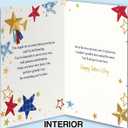 6 x Heartfelt Father's Day Card for Dad from Son Daughter,Unique Fathers Day Cards Gift for Men,Meaningful Thank You Card for Father
