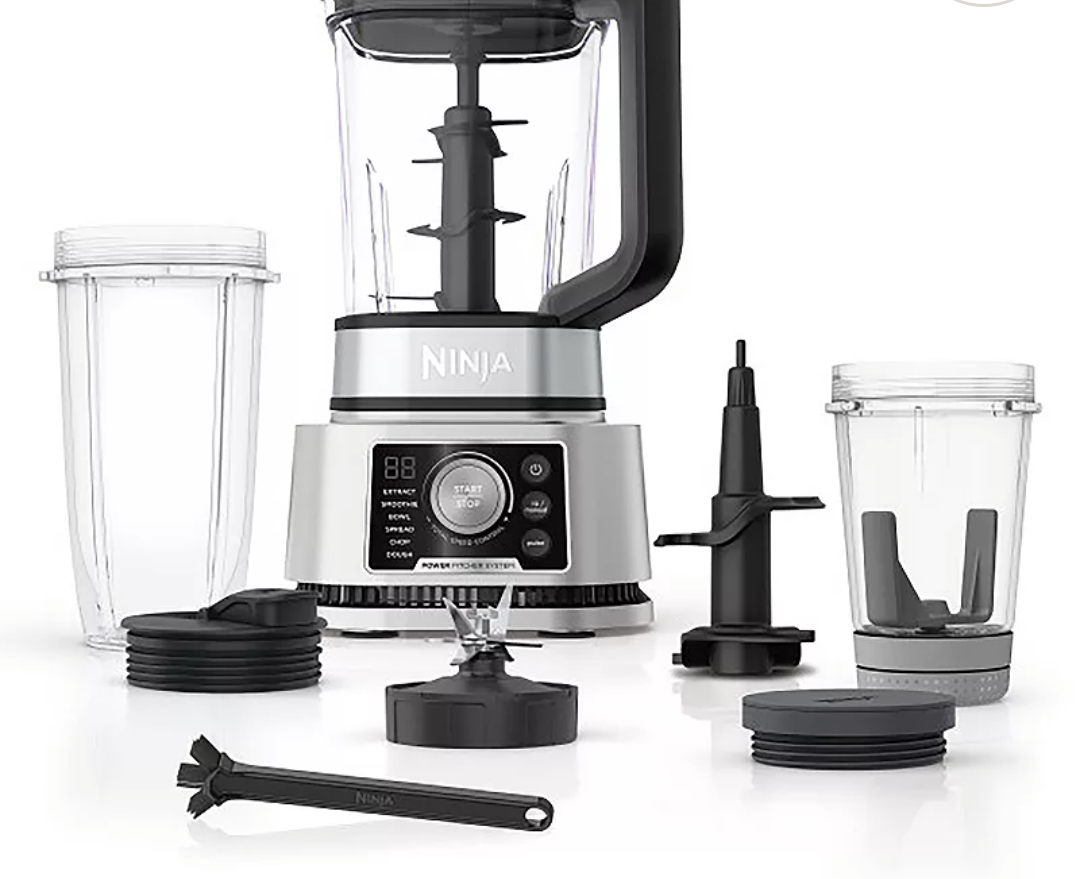 Ninja Foodi Power Blender & Processor System with Smoothie Bowl Maker and Nutrient Extractor 1400 Watts