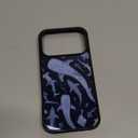 Cute Blue Shark Aesthetic Phone Case for iPhone 17 Pro Case for Women Teen Girls Kids Girls -6.3Inch