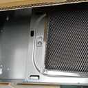 24 inch Range Hood Under Cabinet, Stainless Steel Kitchen Hood 280CFM, Ducted/Ductless Vent Hood with Rocker Button Control, Stove Hood with 2 Speeds Fan, Bright LED Light