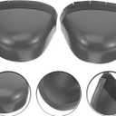 1 Pair Metal Foot Guard Toe Cover Composite Toe Inserts Work Toe Guard Steel Toe Cover Work Boot Toe Cover Work Boots Steel Toe Caps Accessories Men and Women Steel (US Size Man 7, Women 8.5)