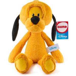 GUND Disney Official Pluto Toothpick Plush, Pluto Dog Stuffed Animal for Ages 1 and Up, Yellow, 15
