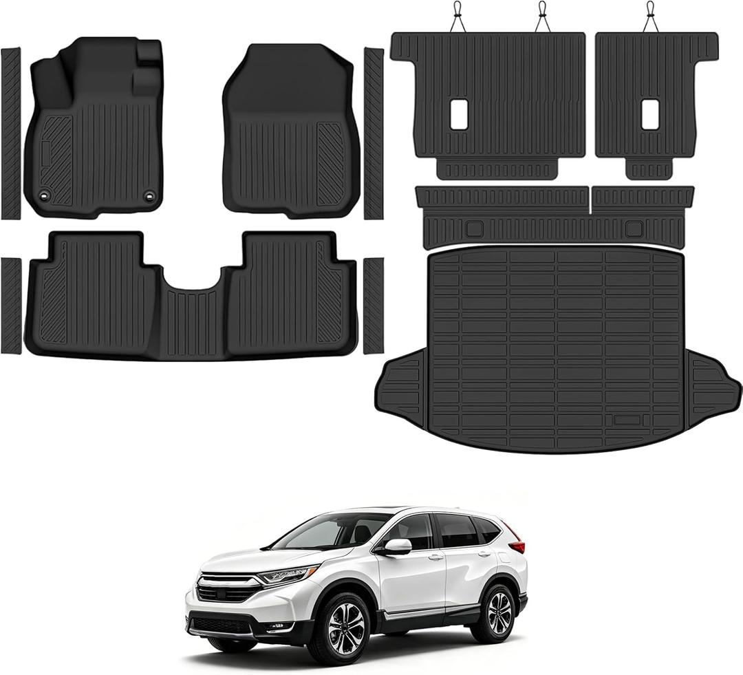 All Weather Floor Mats for 2017-2022 Honda CR-V