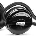 Kinivo BTH240 Bluetooth Headphones (Black, On-Ear, Wireless Music, Hands-Free Calling, Built-in Mic, Foldable, Travel Bag)