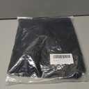 Wide Leg Pants for Women High Waist Relaxed Dress Pants with Pockets 30" (Black, S)