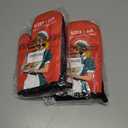 2 x Bixxh I Am The Secret Ingredient Funny Oven Mitts with Hanging Loop and Silicone Non-Slip, Hostess Baking Cooking Kitchen Utensils 2-Piece Set, Gifts for Women Bake Lover, Housewarming Gifts