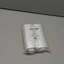 Clear 7-10 Gallon Trash Bags, Bulk Pack - Medium Size Garbage Bin Liners for Office, Bedroom and Kitchen Wastebasket Cans - by Executive Collection (100 Bags)