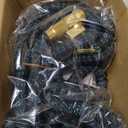 Flexi Hose Expandable Garden Hose with 8 Function Nozzle, 50FT - Lightweight Retractable Garden Hose, Water Hose - No-Kink Flexibility, 3/4 Inch Solid Brass Fittings and Double Latex Core