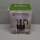 Maestri House Milk Frother, Variable Temp and Froth Thickness DualFro 600 Milk Frother Steamer, 21OZ Smart Touch Control Milk Warmer, Dishwasher Safe, Memory Function for Latte&Hot Chocolate (Black)