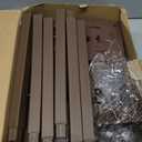 6Pack Solar Pathway Lights Outdoor Waterproof IP65, Solar Lights Outdoor with Hook, Upgraded 1000mAH Battery, Up to 12Hrs, Auto On/Off, Garden Decor for Yard, Driveway, Walkway (LED)