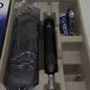 Oral-B iO Simple Clean Rechargeable Electric Powered Toothbrush, Night Black with 1 Gentle Care Brush Head and 1 Black Travel Case - Automatic Pressure Sensor to Protect Gums - 3 Modes - 2 Min Timer