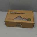 KeaBabies Baby Wrap Carrier - All in 1 Original Baby Carrier Newborn to Toddler Sling, Easy to Wear, Hands Free Bonding, Lightweight, Breathable Infant Wraps (Terracotta) (One Size )