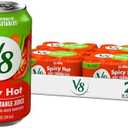 V8 Spicy Hot 100% Vegetable Juice, 11.5 fl oz Can (24 Pack)BB: 10 2027