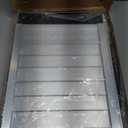 FACHNUO 2 Feet Portable Wheelchair Ramp, Non-Skid Aluminum Handicap Ramps with Handle, Folding Threshold Wheel Chair Ramp for Home Steps, Stairs, Entry, Threshold, Doorways, Scooter, 800LBS Capacity (2FT(Using height 2-6''))