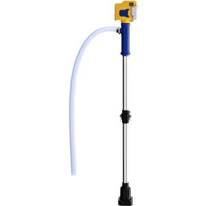 Cordless Stick Water Transfer Pump Compatible with Dewalt 20V Battery, 720GPH Brushless Deep Well Submersible Pump, Portable Sump Pump Stick Utility Pump for Pool Garden Pond (Tool Only) (Yellow)