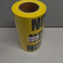 Premium Yellow Caution Tape Roll, 3 inch x 1000 feet, Ideal Use for Danger/Hazardous Areas/Crime Scene Halloween Party Decorations (3-Pack)