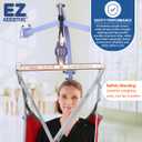 9 x EZ Assistive Patient Weight Scale for Bedridden Patient,Universal Lift Scale for Hospital or Home Care,Safe Weight Load 500LBS