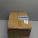 SNSLXH Portable Clear Storage Bins with Lid & Wheels, 24QT Clear Storage Bins with Lid, 4-Tier Plastic Bins with Wheels, Stackable, Magnetic Doors, for Bedroom, Living Room, Office (34.6*14.96*11in)