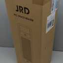 Space Heater Indoor Use, JRD 24" Fast Electric Heater with Remote, Thermostat, 75 Oscillation, 1-8H Timer, Safe Protection, 1500W Portable Heater for Large Room Bedroom Office Garage