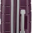 Samsonite Freeform 2-Piece Luggage Set - Carry-On & Large Checked Luggage with Dual Spinner Wheels - Durable Polypropylene Hardshell - TSA Lock, Airline-Approved - Expandable - Amethyst Purple