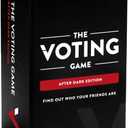 The Voting Game After Dark Edition - The Hilarious Adult Party Card Game About Finding Out Who Your Friends are - Perfect for College Students, Fun Parties and Board Games Night with Your Group