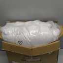 EASELAND Full Size Mattress Pad Pillow Top Mattress Cover Quilted Fitted Mattress Protector Cotton 8-21" Deep Pocket Cooling Topper (54x75 Inches, White)