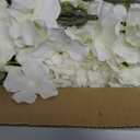 Yastouay 14 Pcs White Hydrangea Artificial Flowers, Fuller Silk Faux Hydrangea Flowers with Stems, Fake Flowers for Wedding Centerpiece Bouquet Vase Flower Arrangements Home Party Decor
