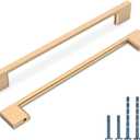 10 Pack 6.3 Inch(160mm) Kitchen Cabinet Handles Champagne Bronze Cabinet Pulls Kitchen Cabinet Hardware Drawer Pulls for Cupboard Wardrobe