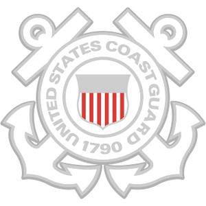 US Coast Guard Medallion  2.5 Inches  USCG Emblem - Veteran Owned Business