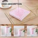 Kitinjoy Cotton 8 Pack Terry Kitchen Towels, 16 x 25 Inches Super Soft and Absorbent Dish Towels, Quick Drying Hand Towels for Kitchen Drying, Mix Color