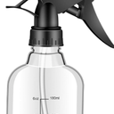Worldity 8 Pcs Empty Plastic Spray Bottles - 8oz, Mini Refillable Bottles for Cleaning, Hair, Plant & Kitchen Use