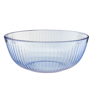 Pyrex 7403 (10-Cup/2.5L) Sculpted Glass Mixing Bowl - Made in USA
