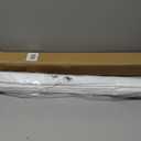 LazBlinds No Drill Light Filtering Roman Shades, White, 20" W x 48" H